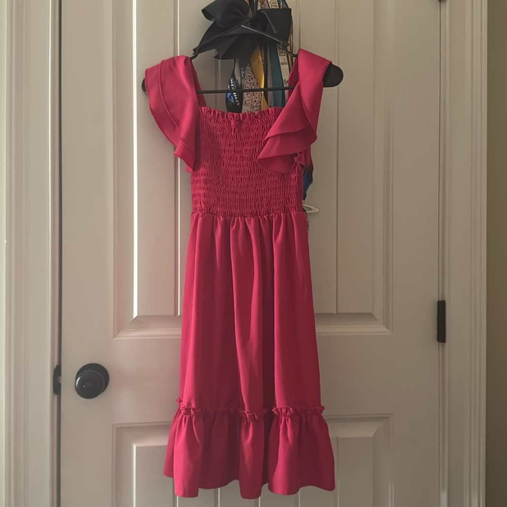 new pink dress
